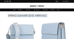 Desktop Screenshot of marcotripoli.com